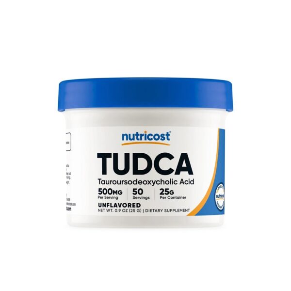 Черен дроб и жлъчка - Тауроурсодезоксихолова киселина (Tudca), 500 mg х 25 g, прах