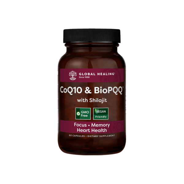 Антиоксидант за сърдечното и неврологичното здраве - Kоензим Q10 + Био Пиролохинолин хинон & Шилажит, 60 капсули
