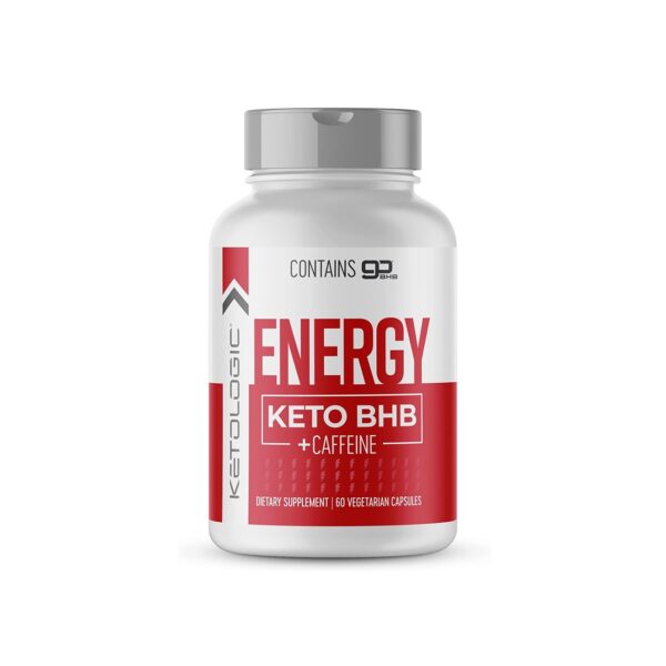 Екзогенни кетони + Кофеин - Energy Keto BHB + Caffeine, 60 капсули