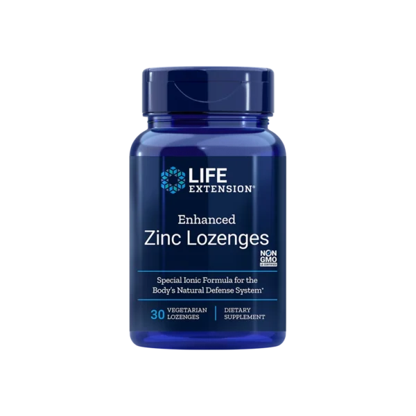 Enhanced Zinc Lozenges/ Цинк х 30 таблетки за смучене