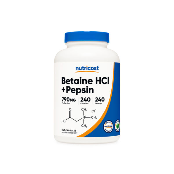 Бетаин хидрохлорид + Пепсин (Betaine HCL + Pepsin)
