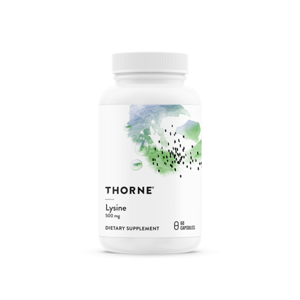 L-лизин – имунно, сърдечно и костно здраве, 500 mg, 60 капсули