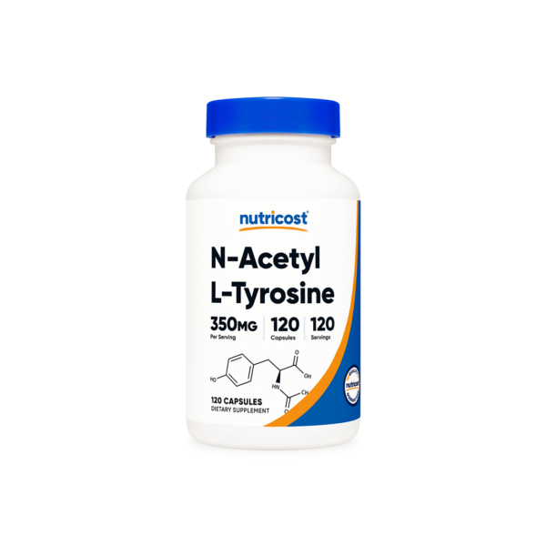 Нервна и мозъчна дейност Н-Ацетил Л-Тирозин (N-Acetyl L-Tyrosine) 120 капсули