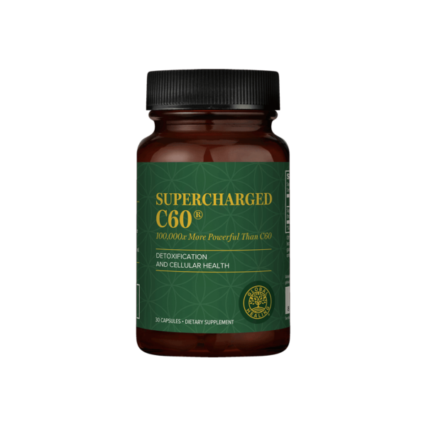 Supercharged C60® - Микроактивиран активен въглен, 30 капсули Global Healing