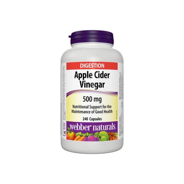 Apple Cider Vinegar Ябълков оцет, 500 mg 240 капсули