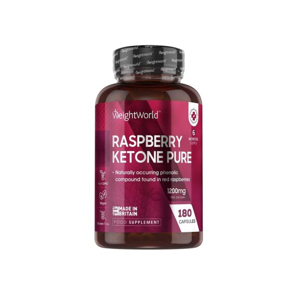 Малинови кетони (Rasberry Ketone) 1200 mg х180 капсули