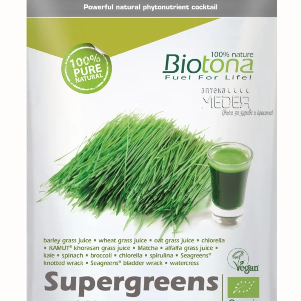 Супер Грийнс Биотона Био 200гр