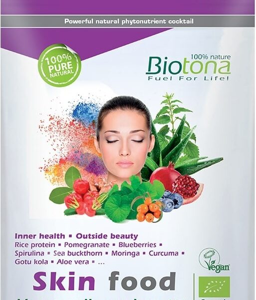 Скин Фуд Биотона Био 150 гр. за млада и здрава кожа прах 150гр