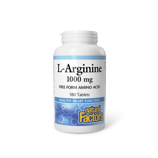 Л-Аргинин (L-Arginine) 1000 mg, 180 таблетки