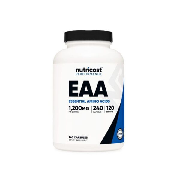 Мускулна маса - Есенциални аминокиселини - EAA, 240 капсули