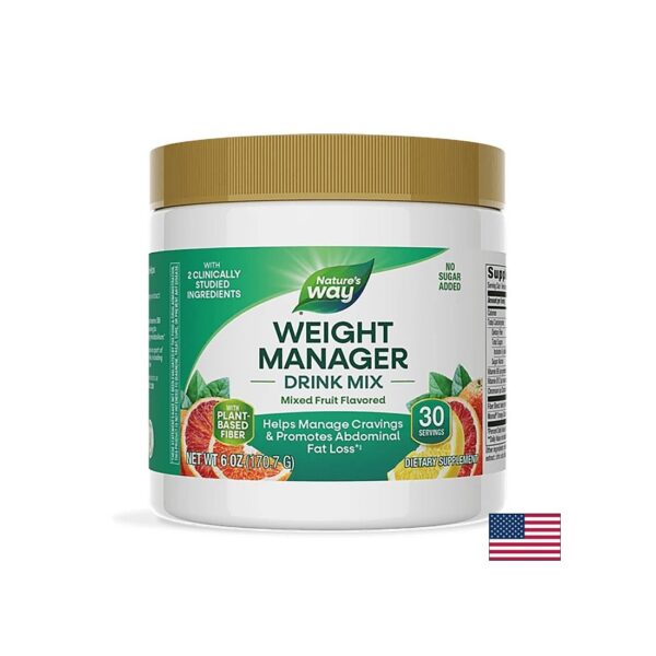 Формула за контрол на апетита, теглото и коремните мазнини - Weight Manager 170.7 g прах, с плодов вкус