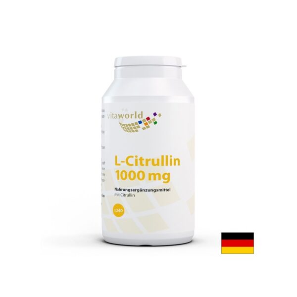 Мускулна функция, възстановяване - Л-Цитрулин (L-Citrulin), 1000 mg x 240 таблетки