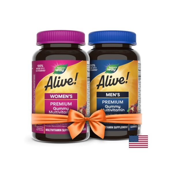 Промо пакет Мултивитамини Alive! за жени и мъже