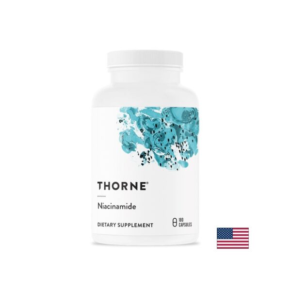 Витамин В3 (ниацинамид) – холестерол контрол и антистрес - Не предизвиква зачервяване, 500 mg, 60 капсули за 2 месеца прием