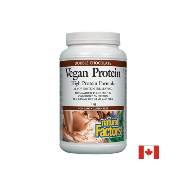 Vegan Protein High Protein Formula / Веган протеин с вкус на шоколад Natural Factors
