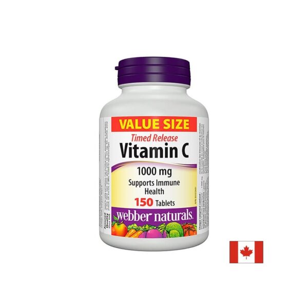 Vitamin C Timed Release 1000 mg - Витамин С 1000 mg (с удължено освобождаване), 150 таблетки